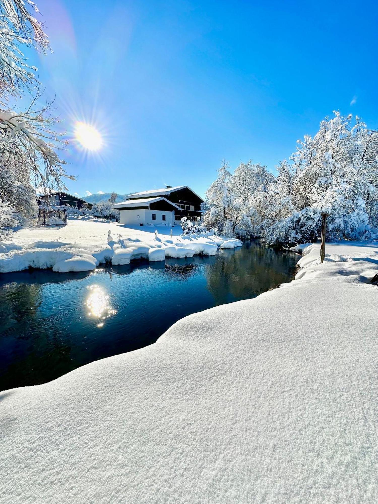 Alpenoase Schliersee - Grosse Suite Mit Sauna Oder Gemuetliche Studio Appartements Eksteriør bilde